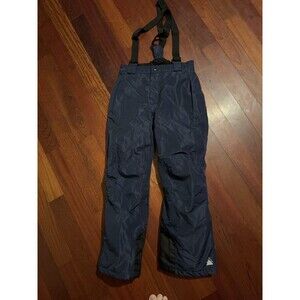 Crivit Youth 8-10 KIDS Blue Snow/Ski Pants Adjustable Suspenders Boys Girls